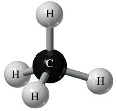 Molécula De Metano.