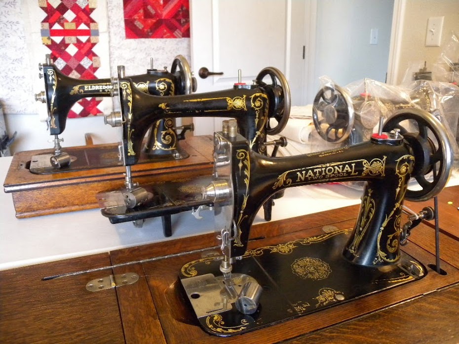 Two-Spool Sewing Machines made by National
