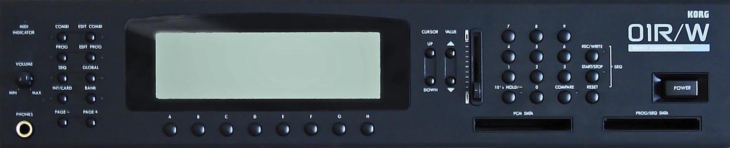 The William Salmela Project: KORG 01/W series