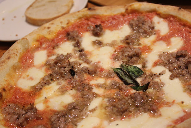 Manfredina pizza at Eataly, NYC