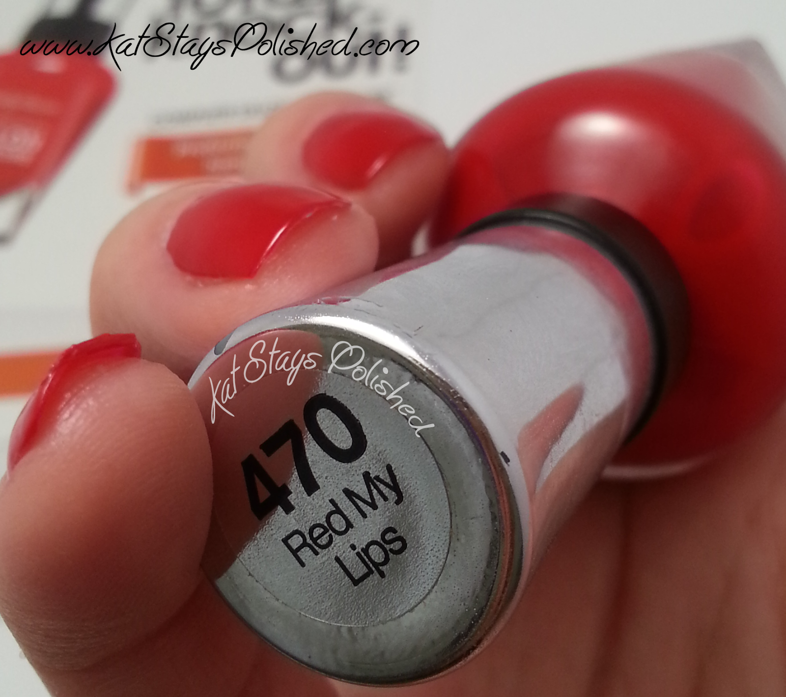 SallyHansen: Complete Salon Manicure - Red My Lips