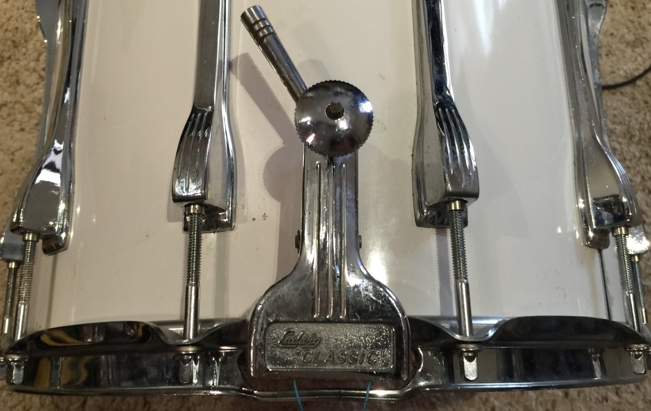 High on Technology THE BIG LUDWIG MARCHING SNARE CONVERSION FOR RECORDING