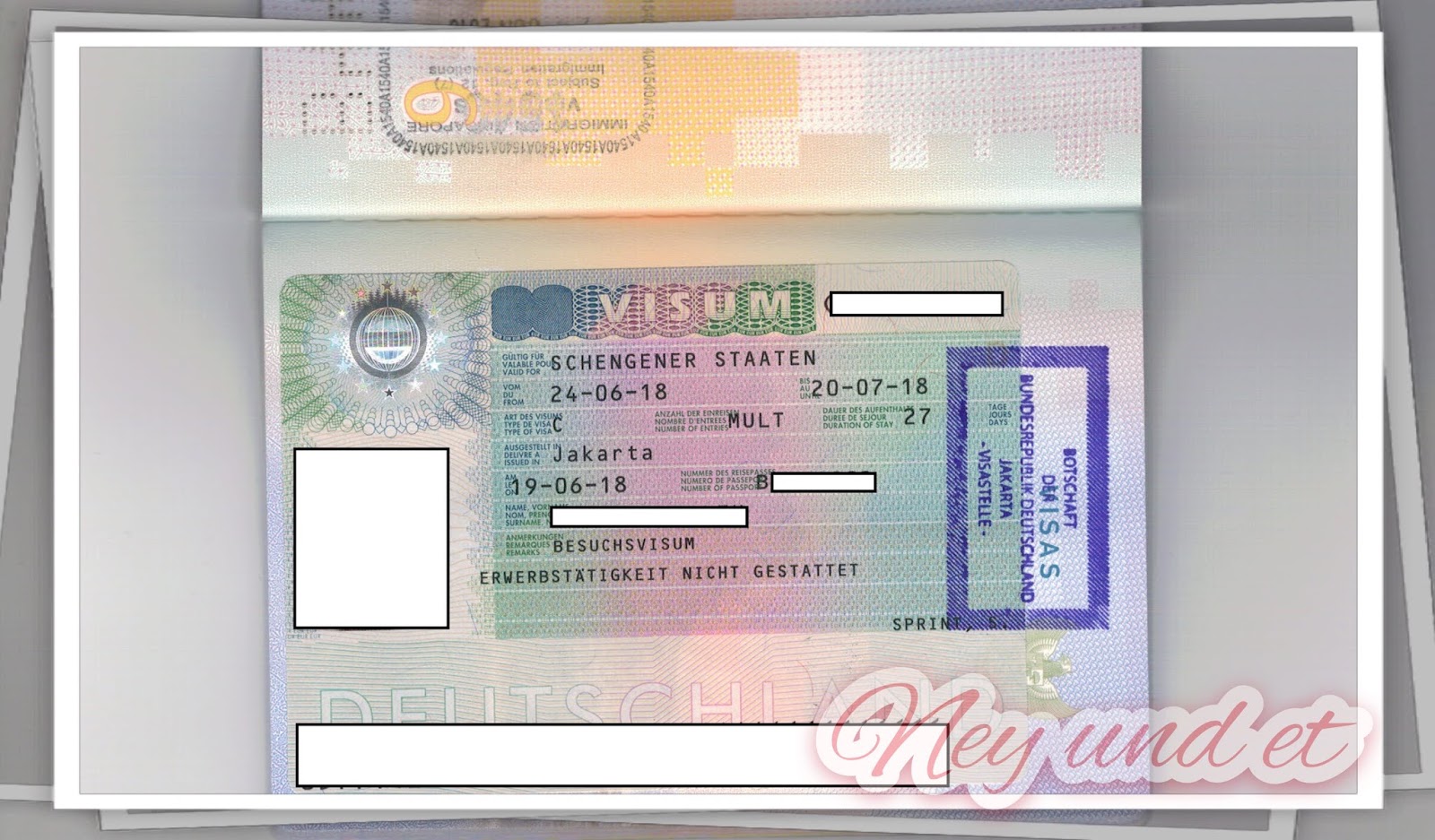 Syarat Dokumen Visa Kunjungan Keluarga Ke Jerman