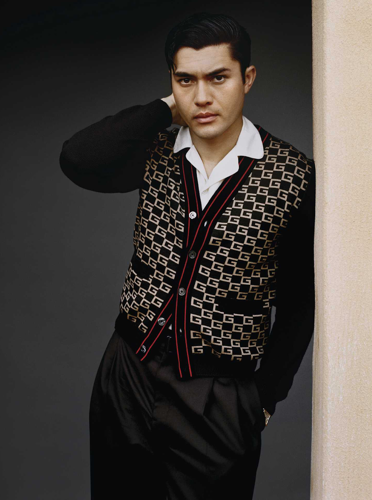 My new plaid pants: henry golding four times my new plaid pants: Henry Golding Four Times