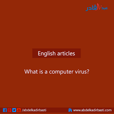 What is a computer virus