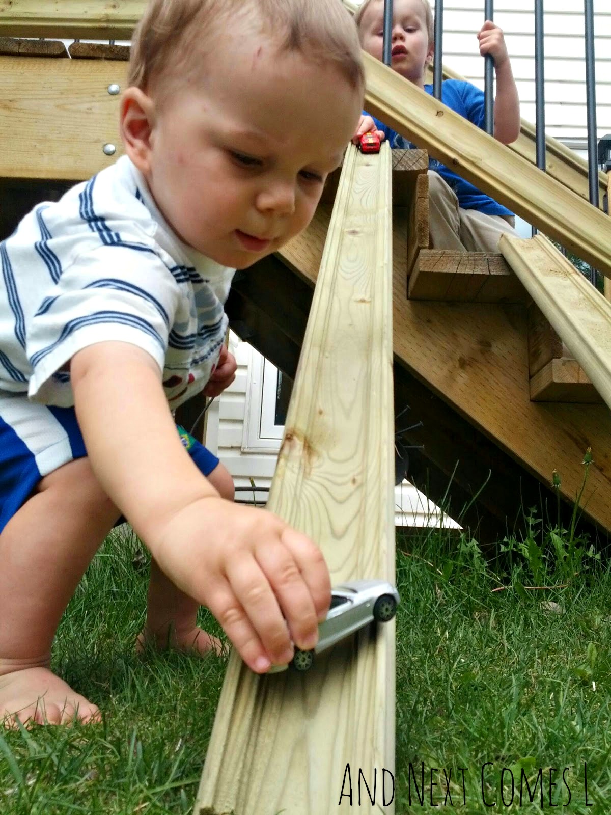 Easy DIY Ramps for Toy Cars {Made from Scrap Wood} And Next Comes L