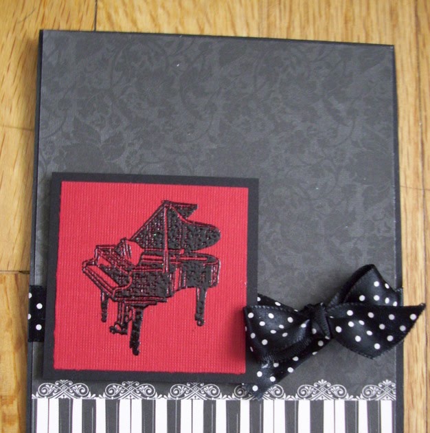Cards & More: Piano Card