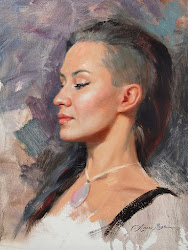 anna mexican painting oil rose bain paintings opal portrait alla prima portraits fine workshop painters linen demo finding loose artist