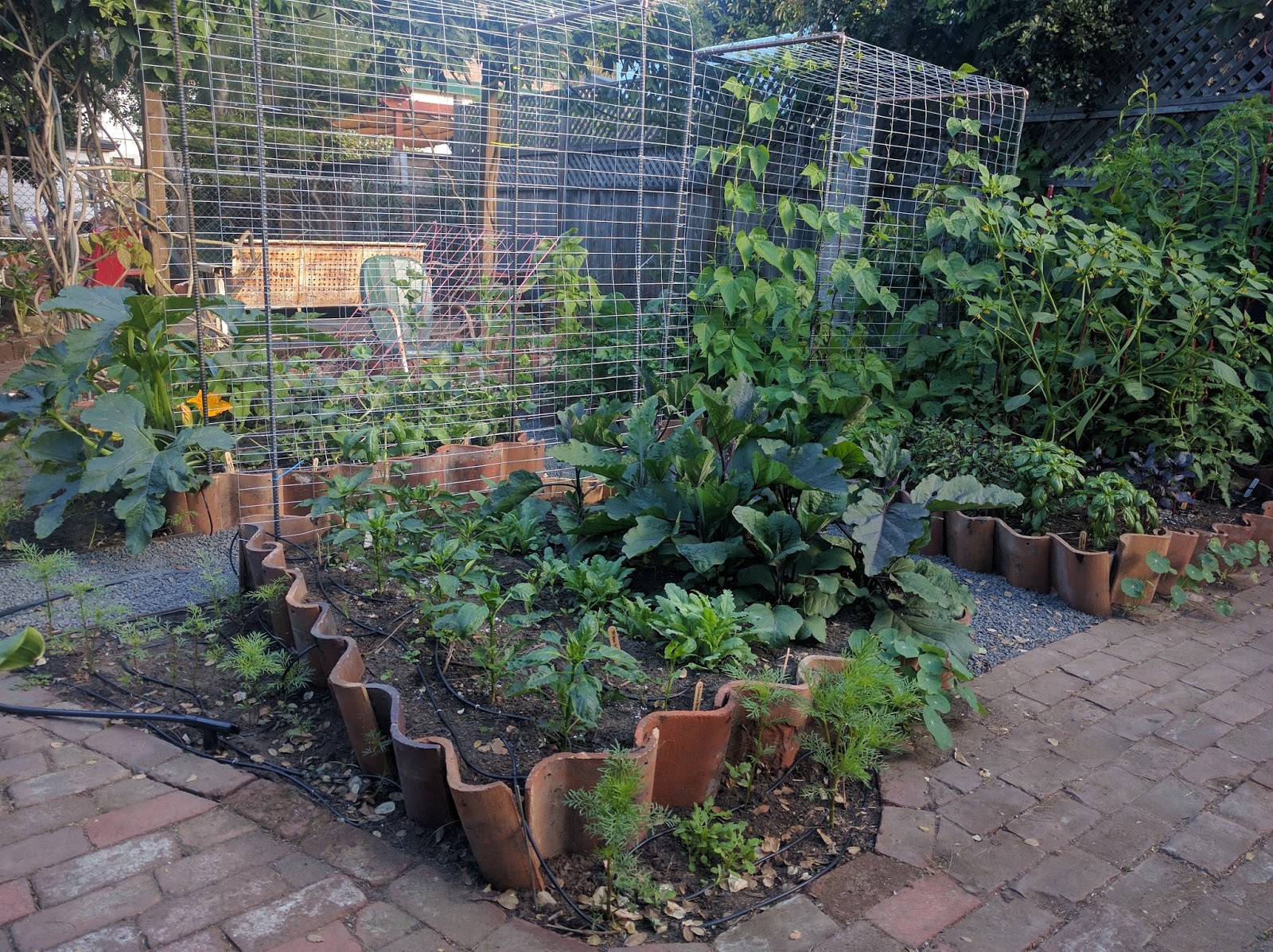 Ediculturalist Garden Recipe How to Build Roof Tile Raised Beds