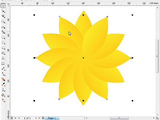 Bilik Corel: Membuat Bunga Cantik di CorelDraw