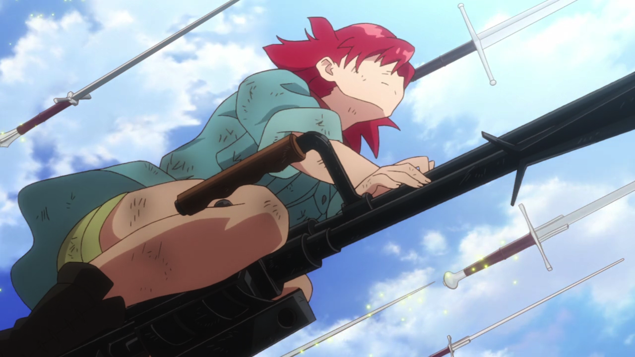 The Angriest Izetta The Last Witch The Sword In The Heavens Yes there is a witch and magical elements but that's not the main subject of this. the angriest izetta the last witch