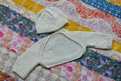 ocd: obsessive crafting disorder: a knitted baby shrug
