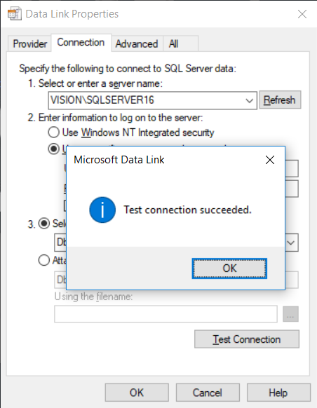 How to check sql server connection without Management Studio or any ...