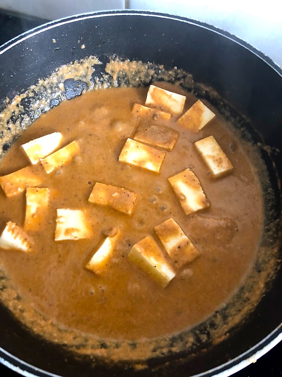 Shahi Paneer (Indian Cottage Cheese cooked in rich gravy)