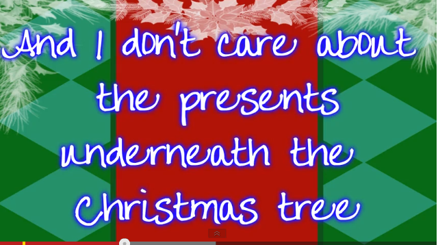 PROYECTO BILINGUE CBM: All I want for christmas is you Carol with lyrics M. Carey
