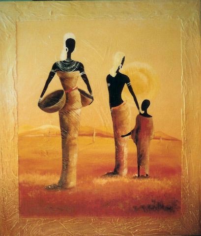 As mais belas pinturas africanas ~ Arte da África