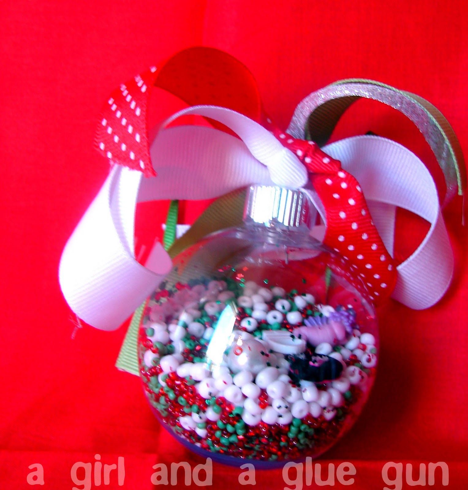3 diy ornaments A girl and a glue gun