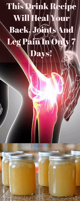 THIS DRINK RECIPE WILL HEAL YOUR BACK, JOINTS AND LEG PAIN IN ONLY 7 DAYS!