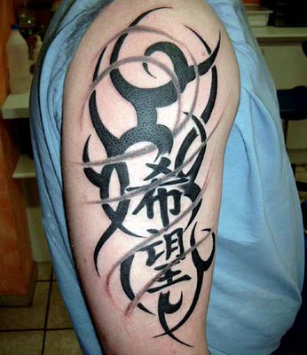 Japanese tattoo art design