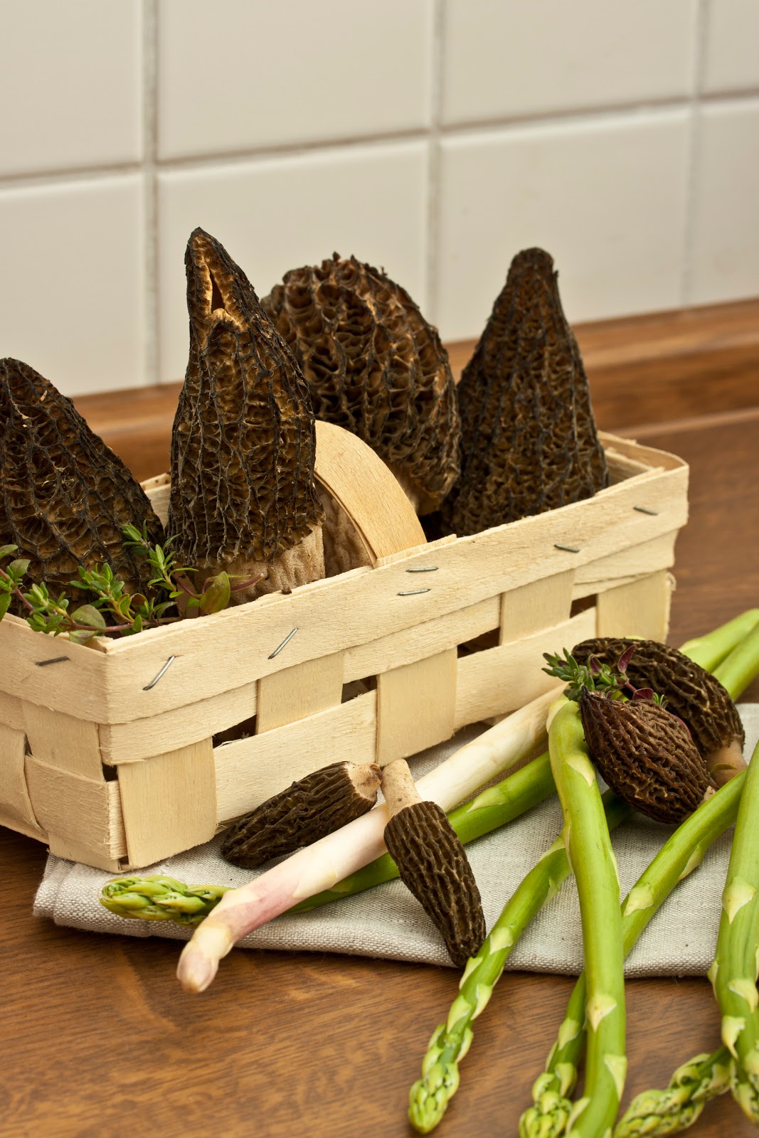 Annetts kulinarisches Tagebuch: Spargel-Morchel-Ragout mit Rinderfilet ...