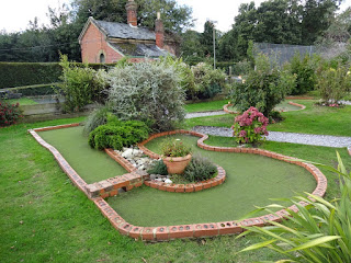 Miniature Golf at Puckpool Park in Ryde on the Isle of Wight