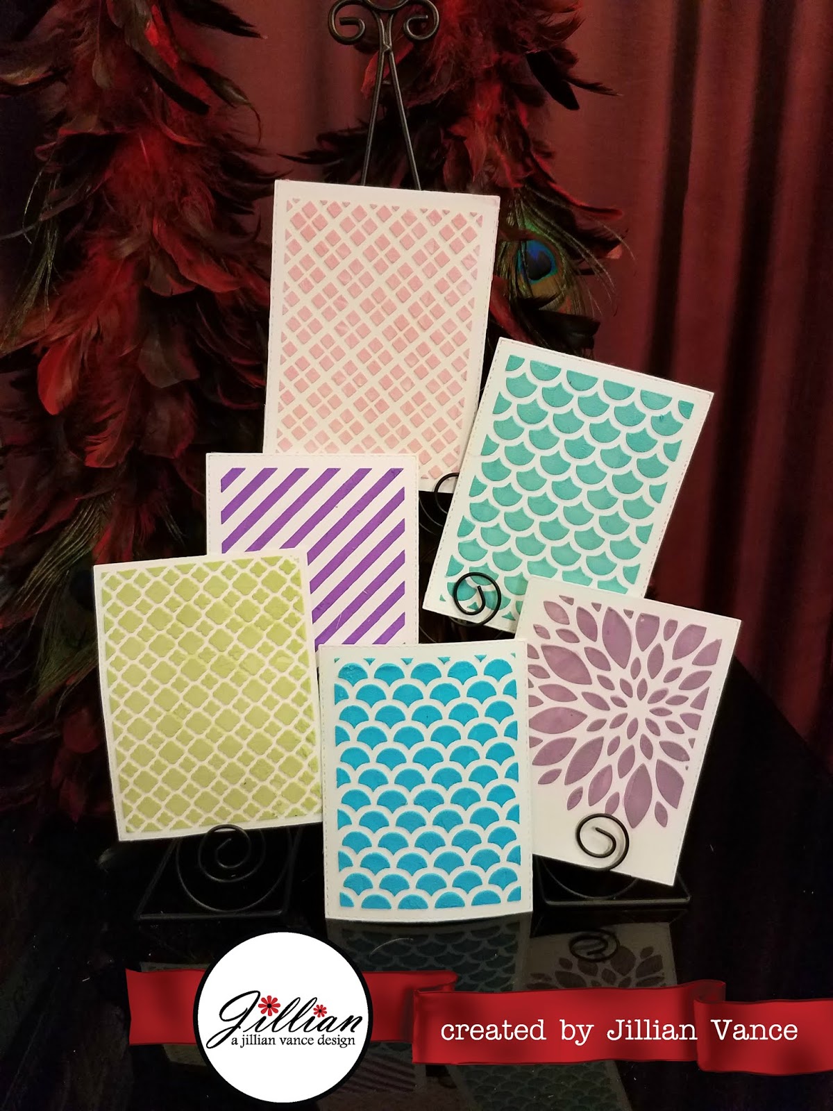 A Jillian Vance Design Embossing Paste Techniques