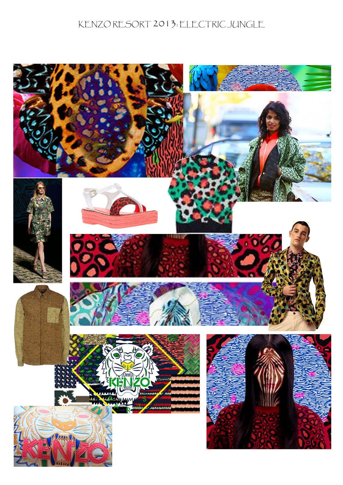 Suzanne Fraser: Kenzo mood boards for my FMP