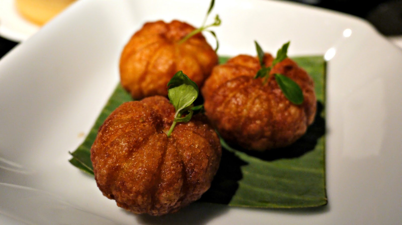 Hakkasan Hanway Place Duck and Pumpkin Dim Sum