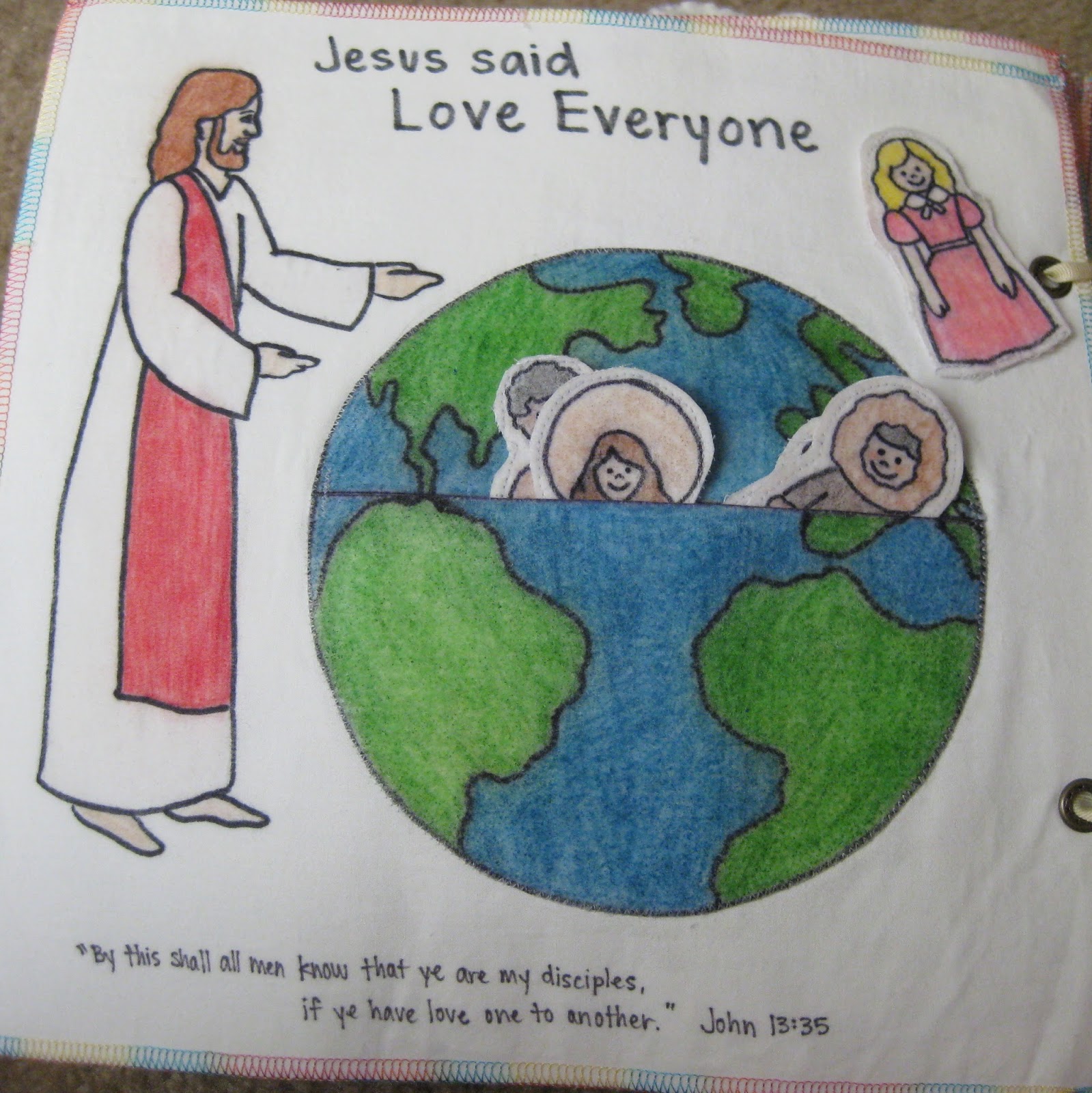 Christensen Manor: LDS Quiet Book Pages