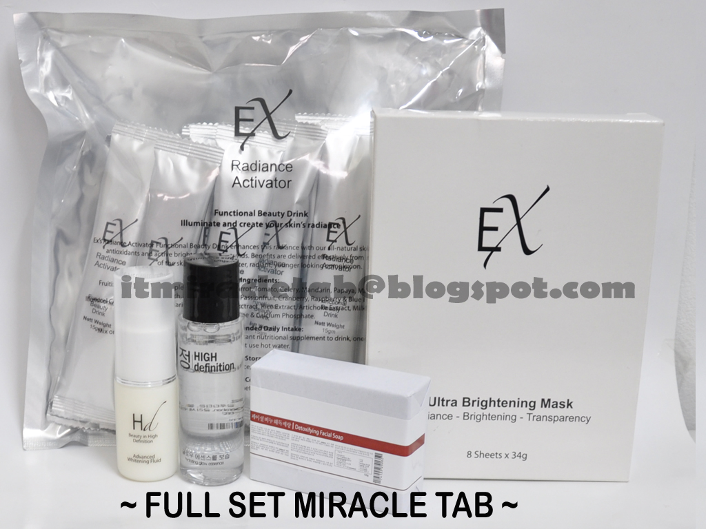 MIRACLE TAB: PROMOSI SET MIRACLE TAB NOVEMBER 2012