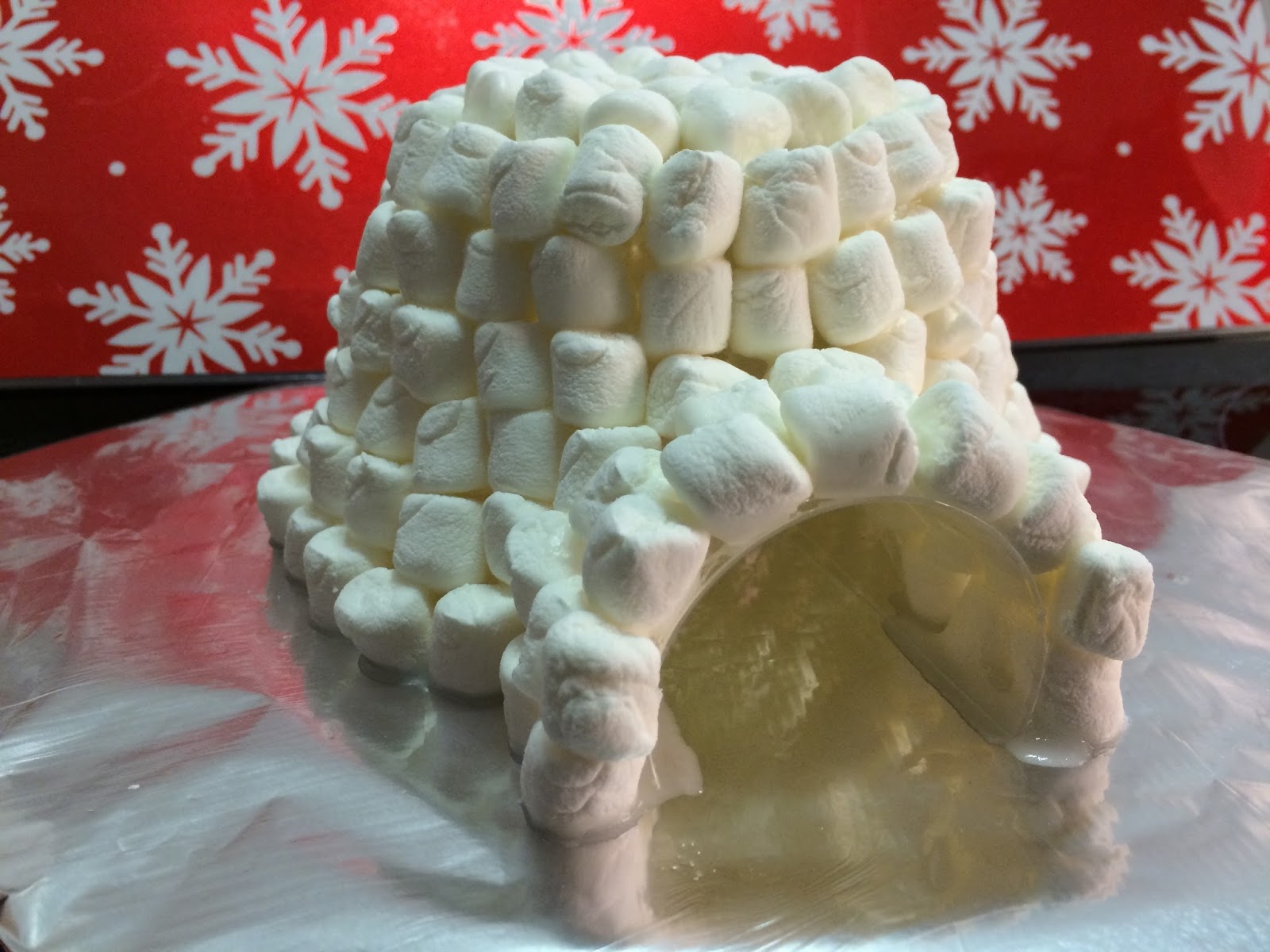 How to build a marshmallow igloo