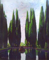 SANTIAGO RUSIÑOL Lago de Villa Falconieri - 1923