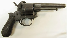 Belgian Pin Fire Pistol