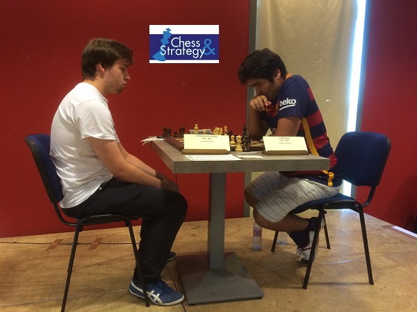 Ider Borya avait annulé avec les Noirs face à Christophe Sochacki lors de la ronde 8 de l'Open A de Dieppe - Photo © Chess & Strategy