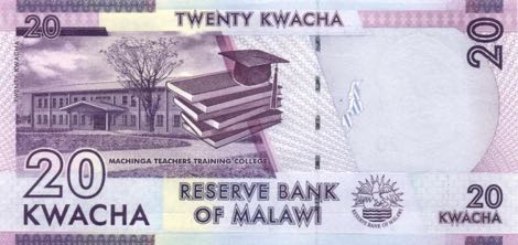 Coins And More 844 Republic Of Malawi Formerly Nyasaland I A Commemorative Banknote Of K50 50 Kwacha Issued By The Reserve Bank Of Malawi In 2004 Celebrating The 40th Anniversary Of Independence