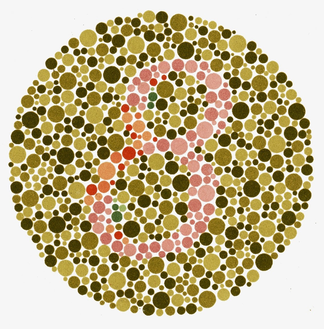 Gambar Test Buta Warna Huruf Tokek Ishihara Colourblindness Silahkan Cek