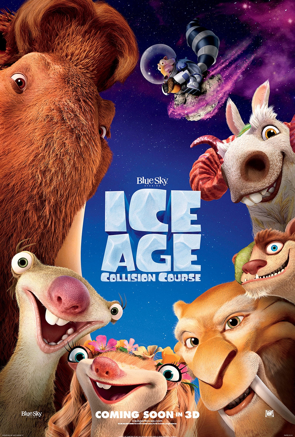 EXIN Times Ice Age Collision Course