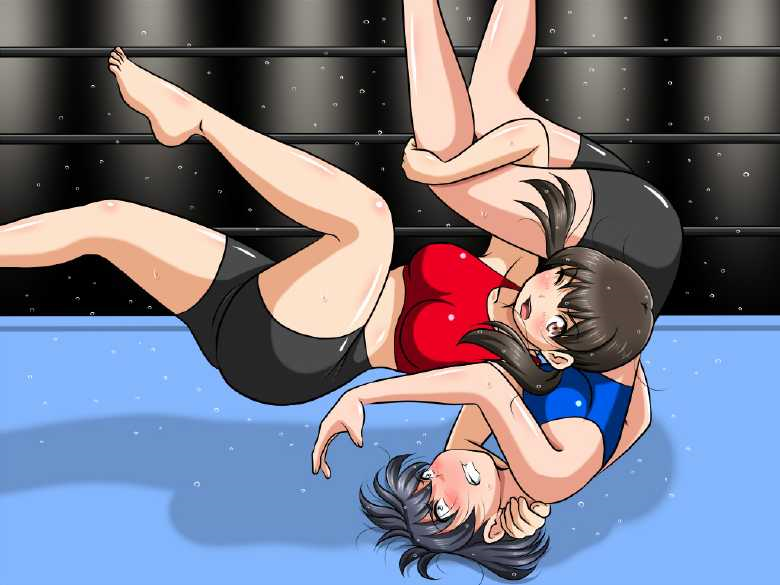 Anime Feet: Wrestling: Red vs Blue