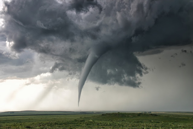 Tornado near Campo in Colorado