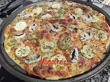 PIZZA DE ANCHOAS Y COSITAS SANAS