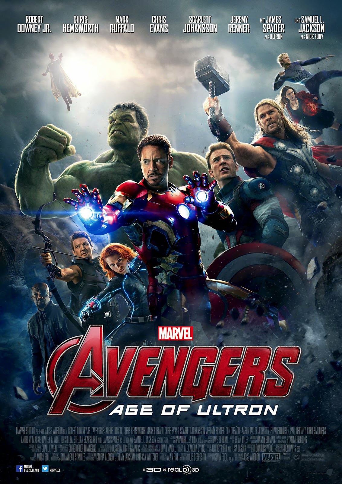 Fangirl Review: Movie Review: Avengers: Age of Ultron