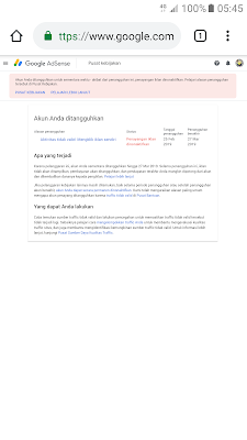 Akun AdSense Dinonaktifkan Sementara: 30 Hari Penantian dan Jalan Menuju Pemulihan
