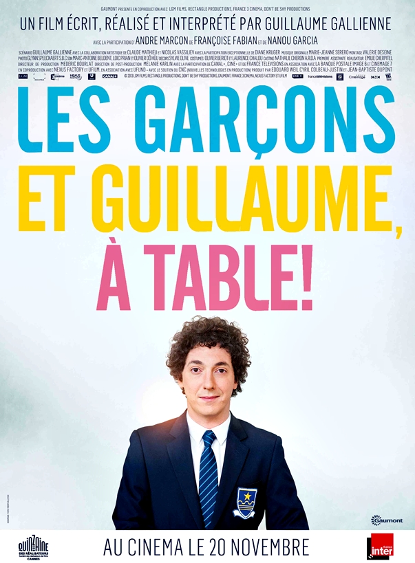 Guillaume y los chicos, ¡a la mesa! póster francés