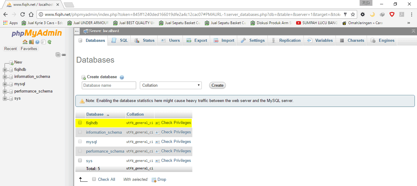 Centos 7 phpmyadmin. Centos 7 phpmyadmin