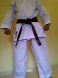 Baju Karate Kata Senkaido HARGA 1STEL Rp 345.000,-