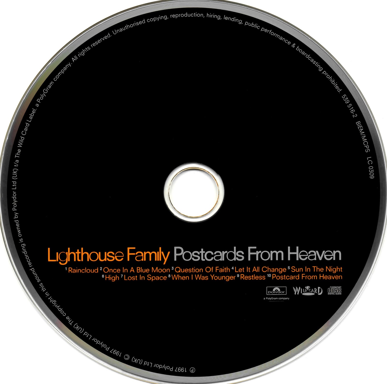 Mundo Dos Encartes / World Of Booklets Lighthouse Family Postcards