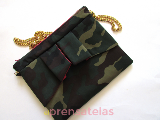 Patrón bolso peplum