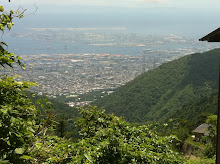 View of Kobe from Rokko mountain