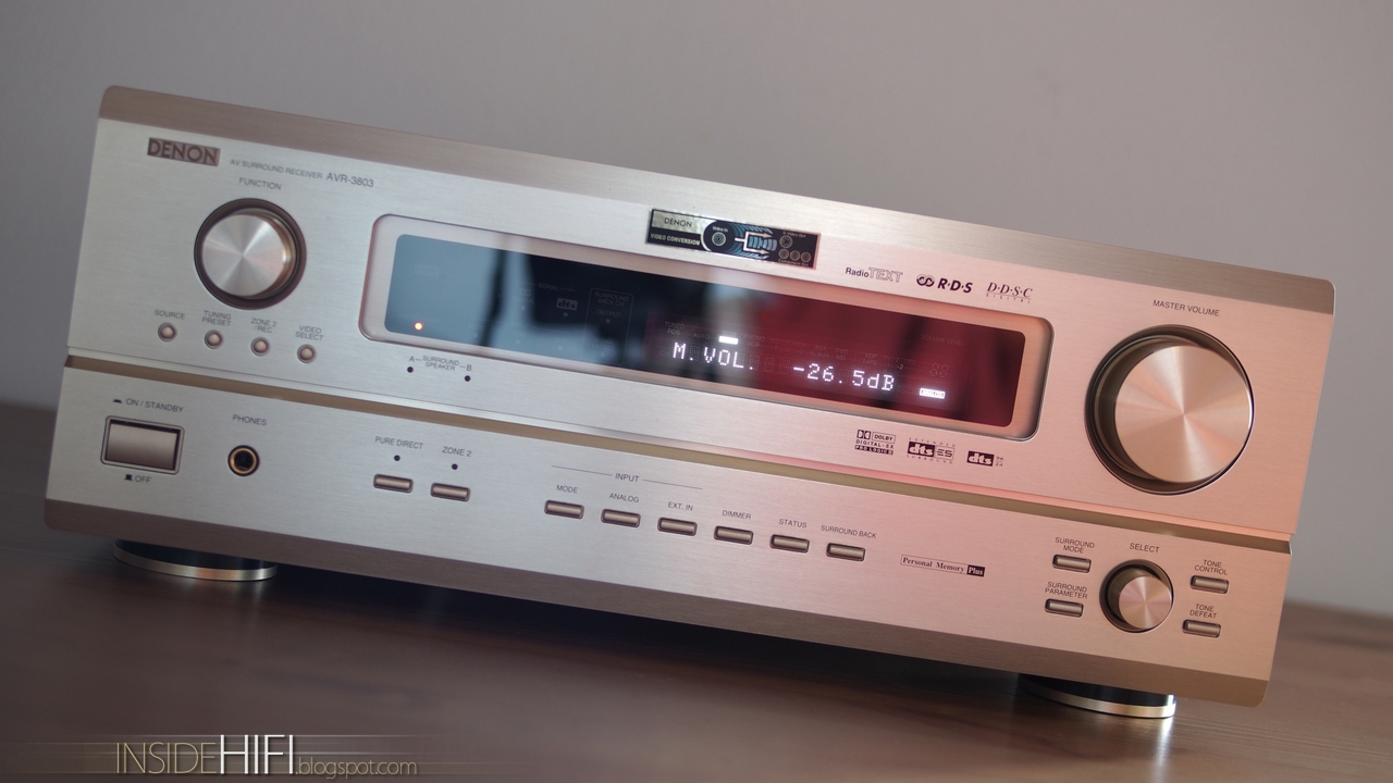 Inside HiFi Denon AVR3803