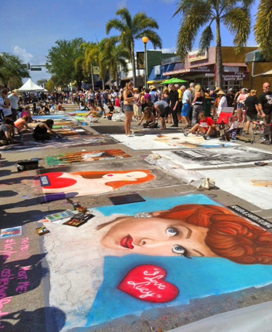 Chalk Painting Festival Brings Out the Best in Lake Worth